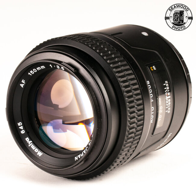 Mamiya 645 AF 150mm f3.5 GOOD+ - Seawood Photo Mamiya 645 AF 150mm f3.5 GOOD+ - Seawood Photo