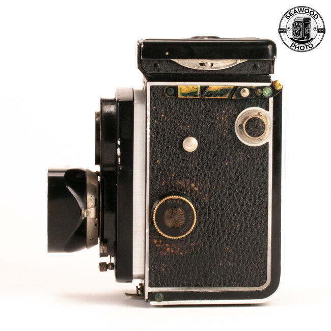 Early Rolleiflex Old Standard Type 3 (c1937) w/75mm f/3.5 Zeiss Tessar GOOD