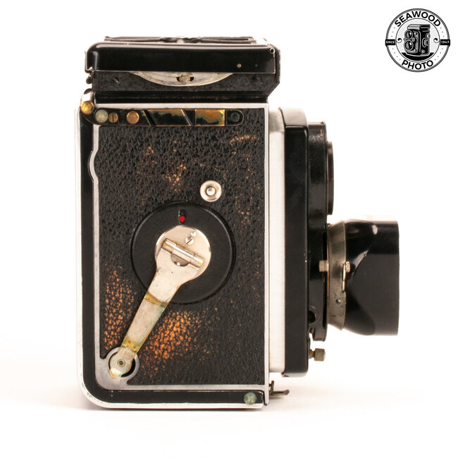 Early Rolleiflex Old Standard Type 3 (c1937) w/75mm f/3.5 Zeiss Tessar GOOD