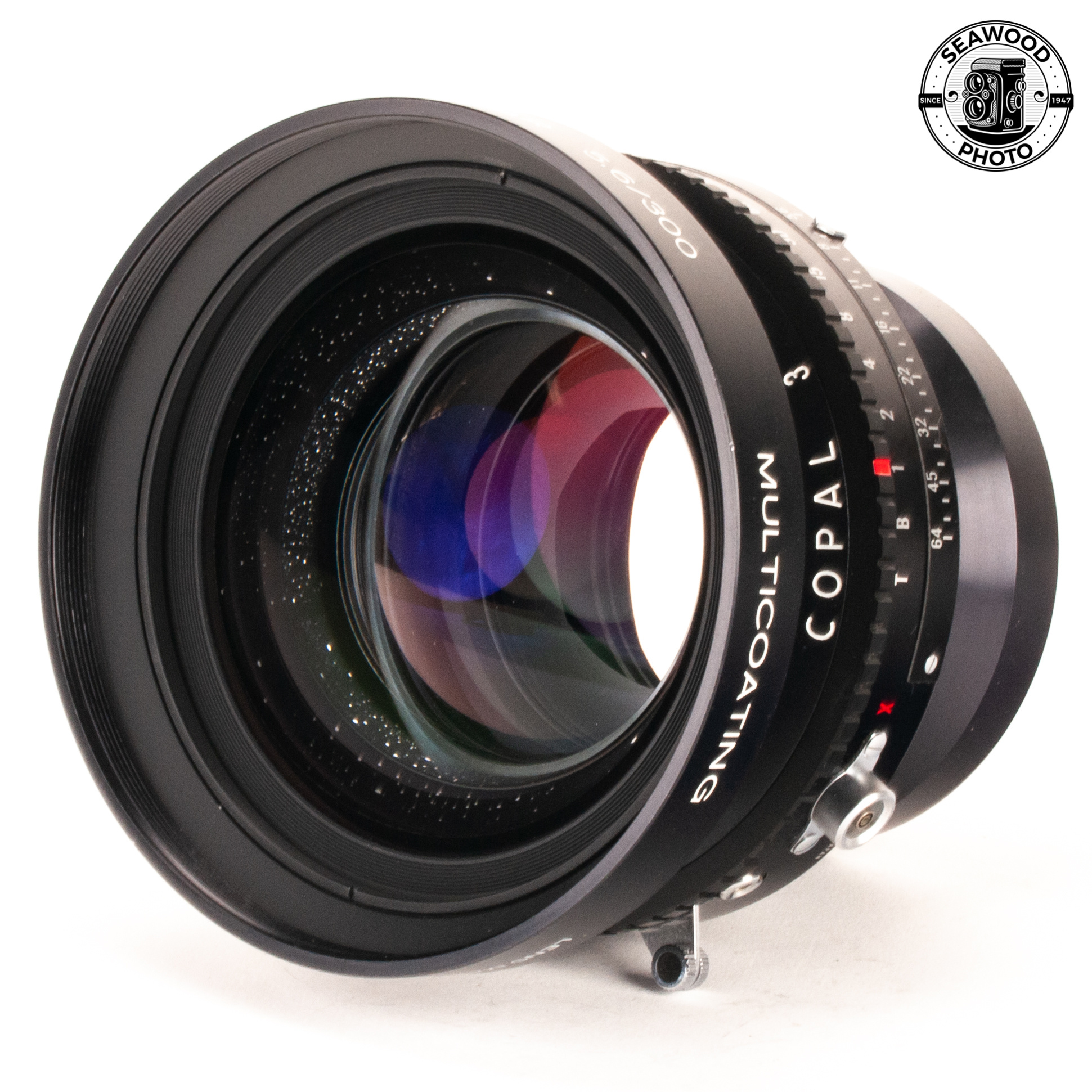 Schneider 300mm f/5.6 Apo-Symmar 8x10 Lens inCopal 3 Shutter Schneider 300mm f/5.6 Apo-Symmar 8x10 Lens inCopal 3 Shutter
