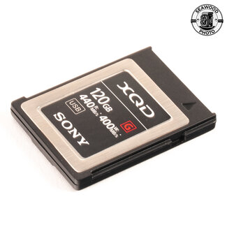 Sony Sony 120GB XQD Memory Card G Series 440mb/s Read 400mb/s QDG120F 120 GB EXCELLENT