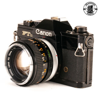 Canon Canon FTb QL Black w/ FD 50mm f/1.4 GOOD