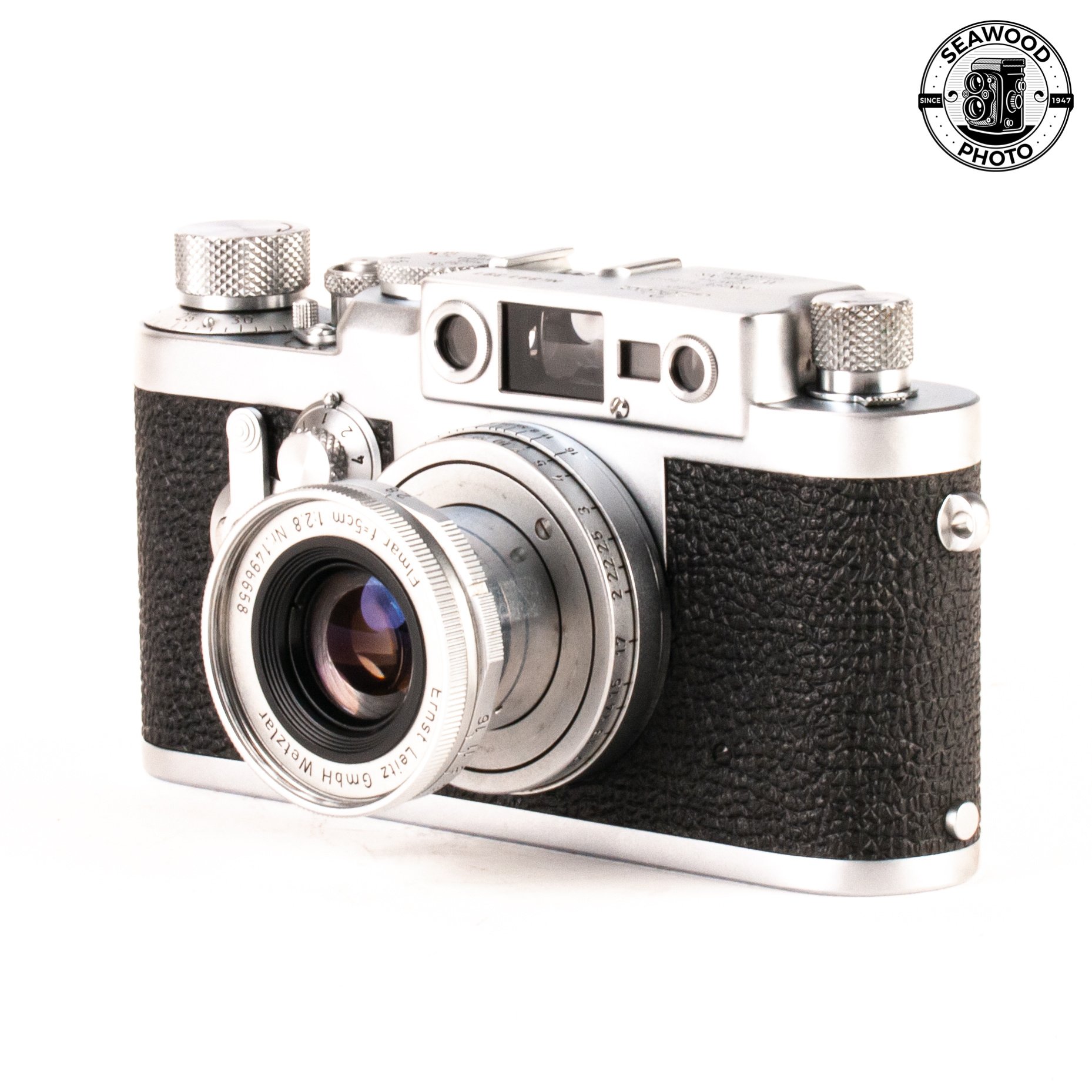 Leica IIIG w/50mm f/2.8 Collapsible Elmar EXCELLENT - Seawood Photo