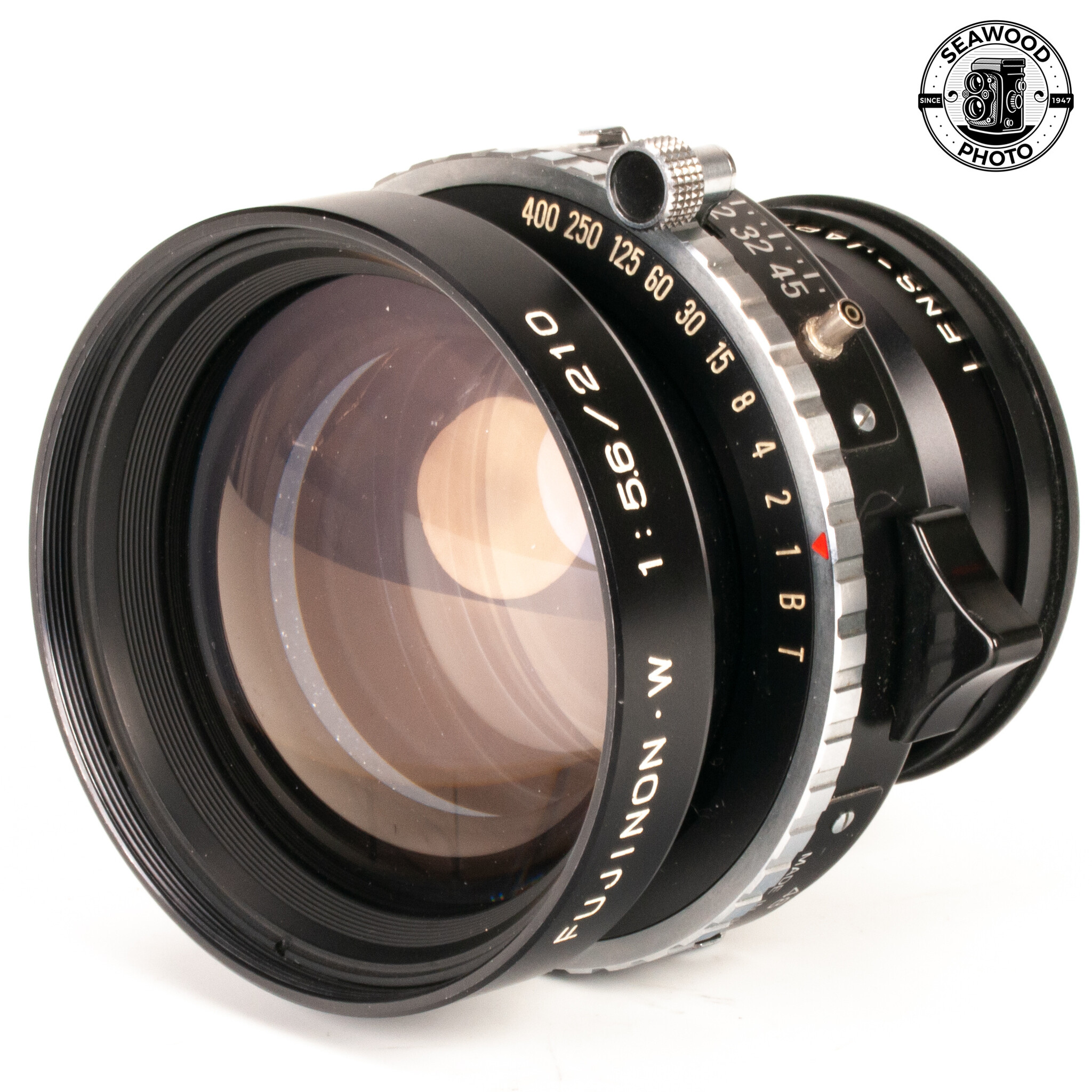Fujinon-W 210mm f/5.6 Lens for 4x5 GOOD - Seawood Photo