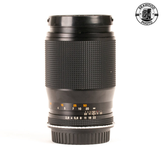 CONTAX 135 MM F 2.8 SONNAR AEJ C/Y - EOS ADAPTER EXCELLENT