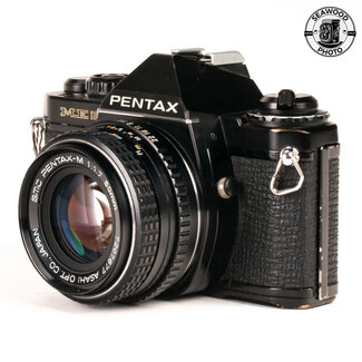Pentax ME Super Black w/SMC 50mm f/1.7 GOOD+