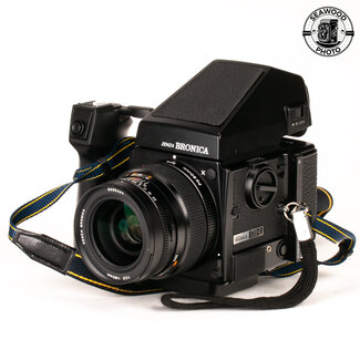 Bronica Bronica GS-1 6x7 SLR with AE prism finder and Zenzanon 80mm f/3.5 EXCELLENT