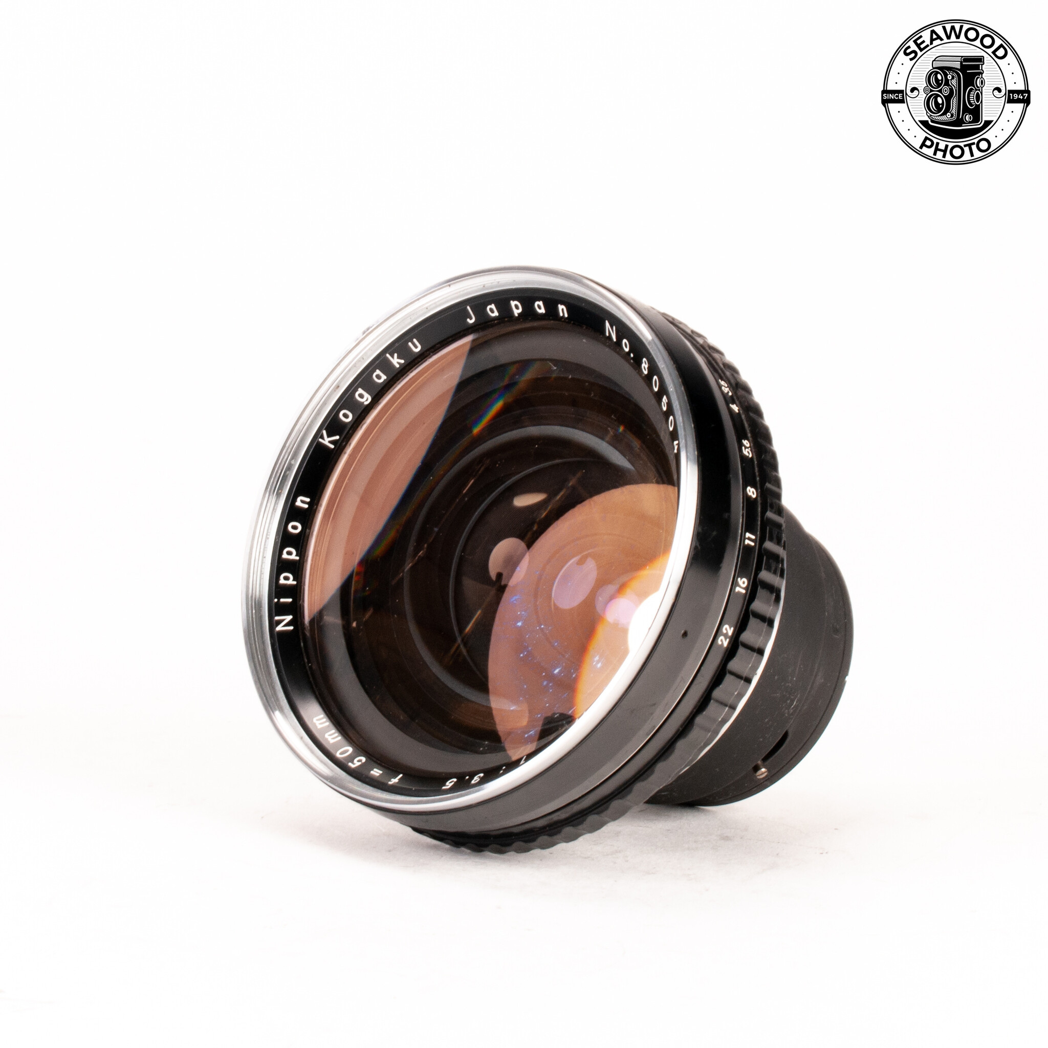 Bronica 50mm f/3.5 Nikkor-H Lens for S2, S2A GOOD - Seawood Bronica 50mm f/3.5 Nikkor-H Lens for S2, S2A GOOD - Seawood