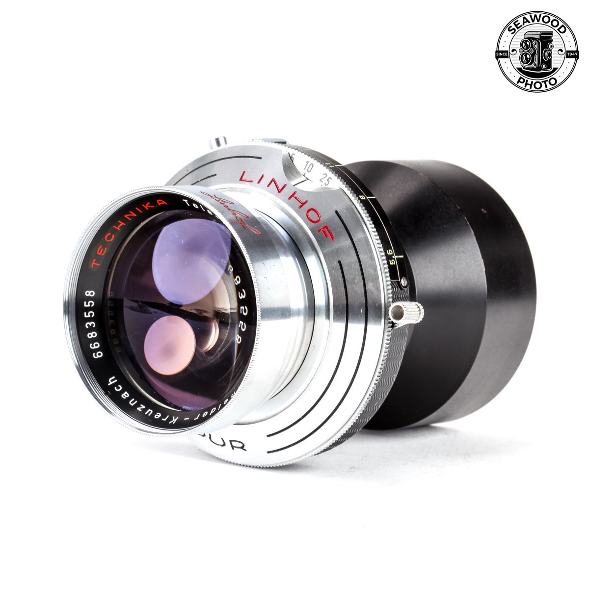 Schneider 270mm f/5.5 Tele-Arton Linhof-Select GOOD+ - Seawood Photo