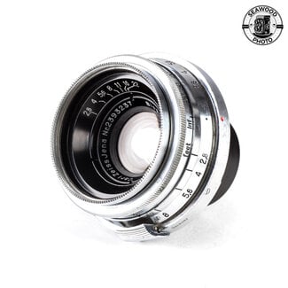 CARL ZEISS Carl Zeiss Jena 3.5cm f2.8 Biogon Contax RF EXCELLENT