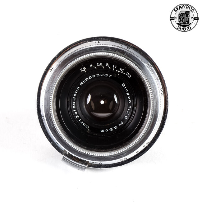 Carl Zeiss Jena 3.5cm f2.8 Biogon Contax RF EXCELLENT