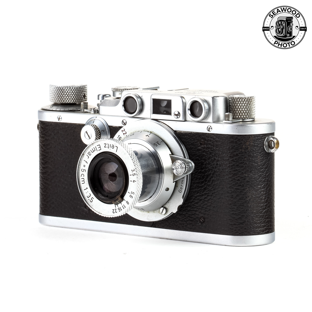 Leica IIIb (1938) w/Leitz 50mm f/3.5 Collapsible Elmar GOOD
