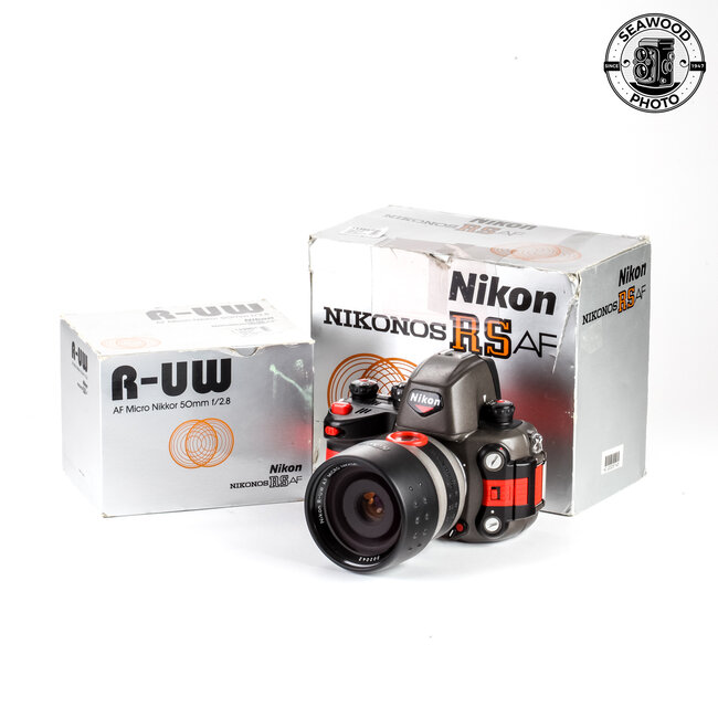 Nikonos RS Underwater Camera w/R-UW 50mm f/2.8 GOOD+