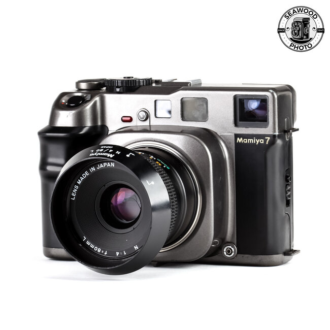 Mamiya 7 GREY w/ 80mm f4 N GOOD+ - Seawood Photo