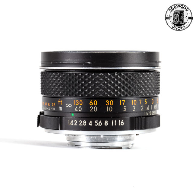 Topcon M 50mm f/1.4 GN Topcor RE With Lens Shade GOOD