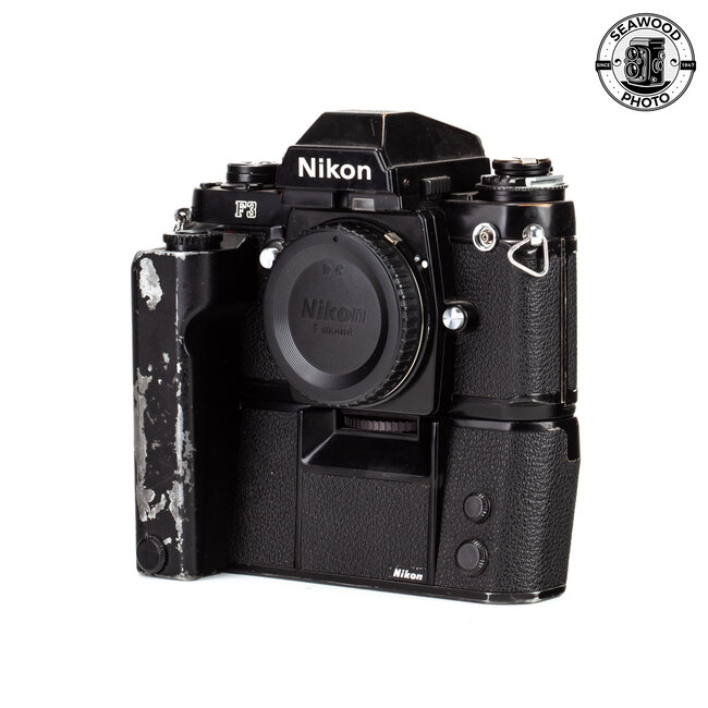 Nikon F3+MD-4 Motor Drive GOOD- - Seawood Photo