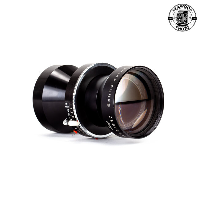 Schneider Linhof 250mm f/5.6 Tele-Arton 4x5 Lens GOOD+