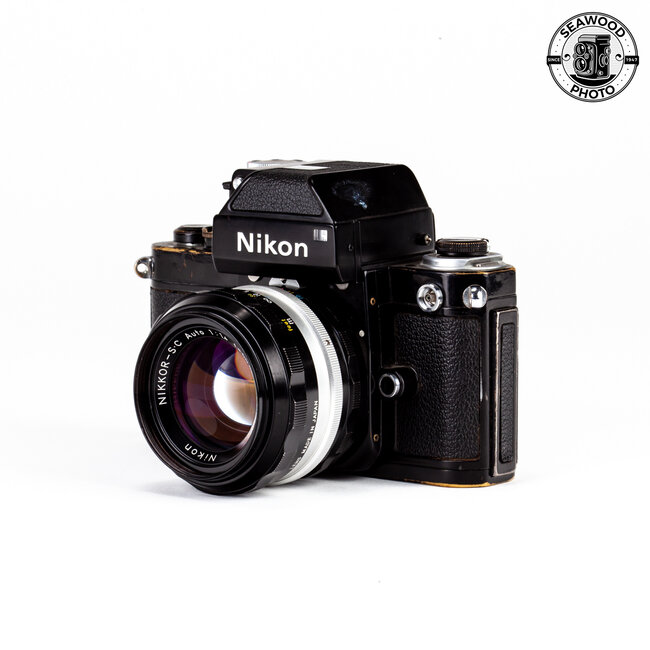 Nikon F2 w/ DP-1 Prism and Nikor S.C. 50mm f1.4 GOOD 