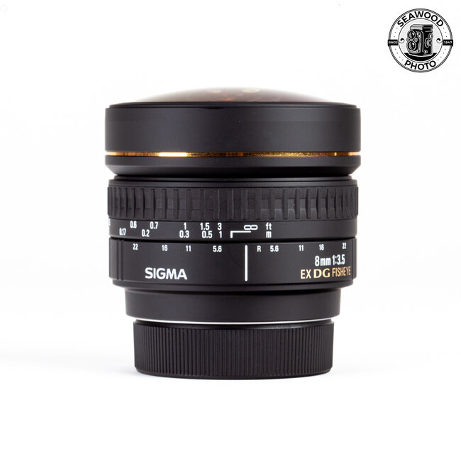 Sigma 8mm f/3.5 EX DG Fisheye for Nikon F GOOD+