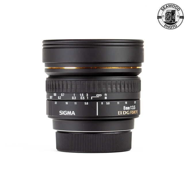 Sigma 8mm f/3.5 EX DG Fisheye for Nikon F GOOD+