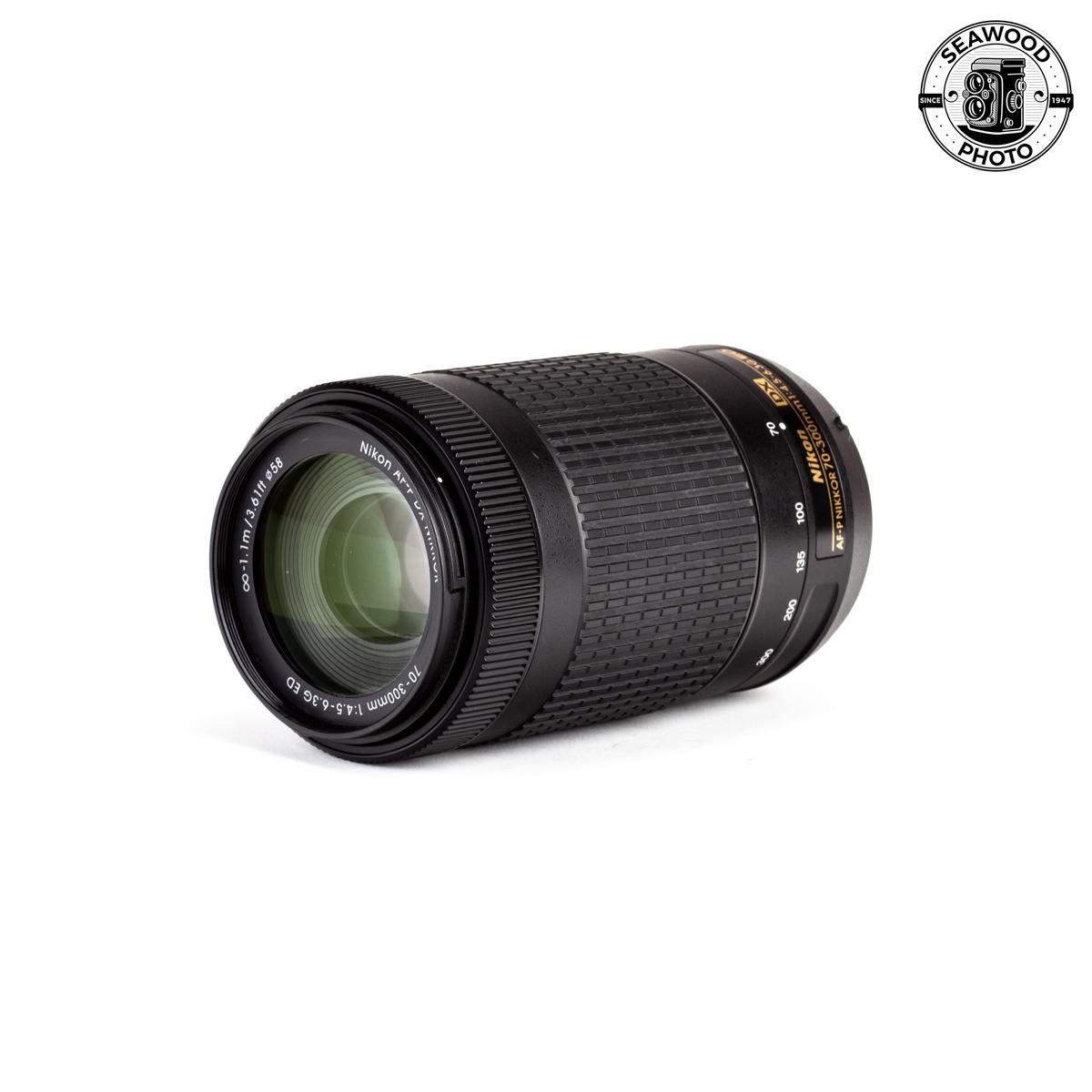Nikon AF-P Nikkor 70-300mm f/4.5-6.3G ED DX GOOD+ - Seawood Photo