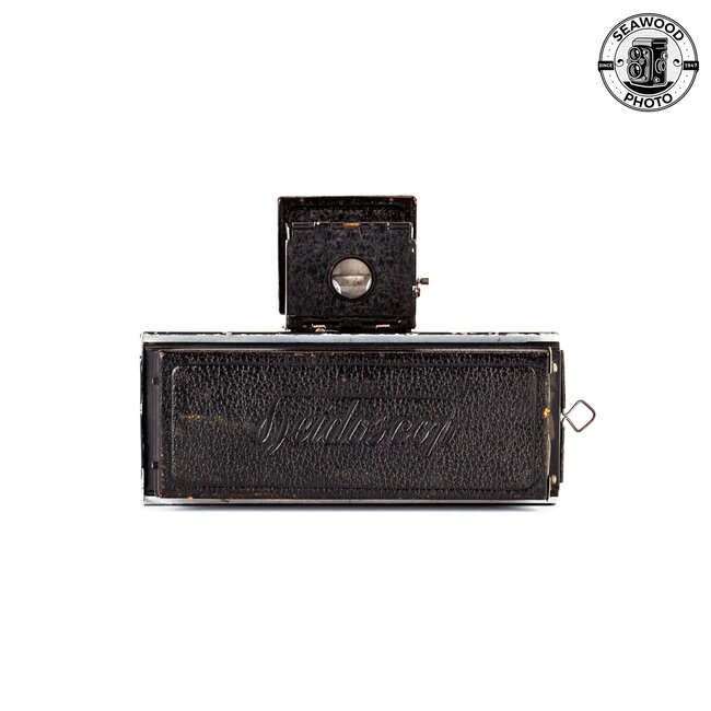 Franke & Heidecke HEIDOSCOP Stereo Camera w/55mm f/4.5 Zeiss Tessar Lenses, Case GOOD+