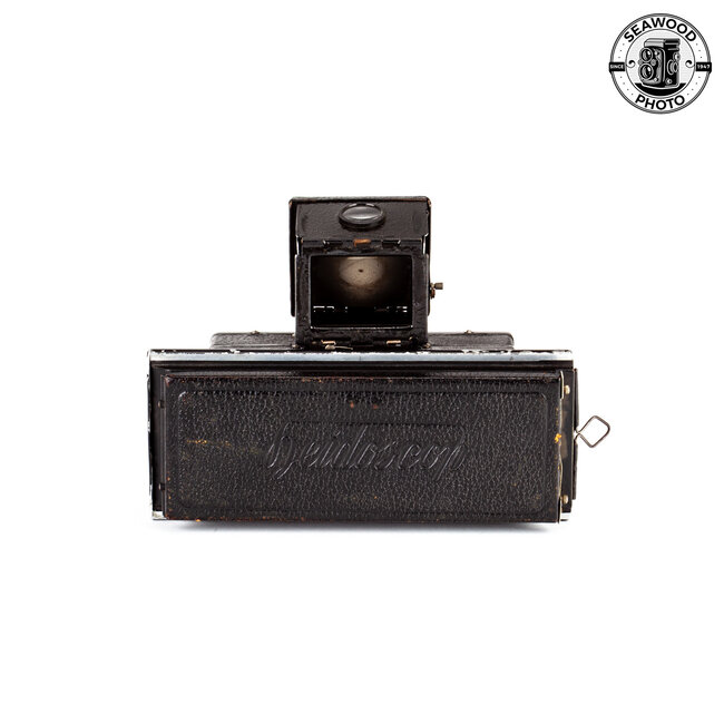 Franke & Heidecke HEIDOSCOP Stereo Camera w/55mm f/4.5 Zeiss Tessar Lenses, Case GOOD+