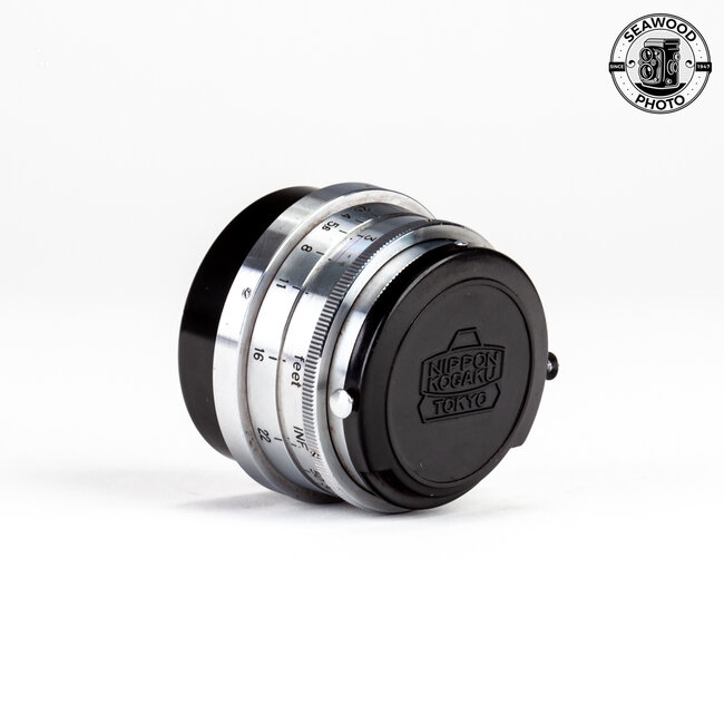 Nikon 35mm 3.5cm f/2.5 W-Nikkor C for Rangefinder Contax, Nikon GOOD+