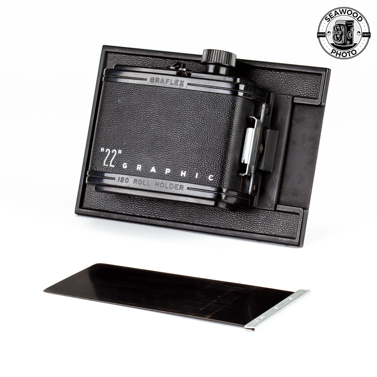 22” Graphic 6x6 Roll Film Holder GOOD+ - Seawood Photo