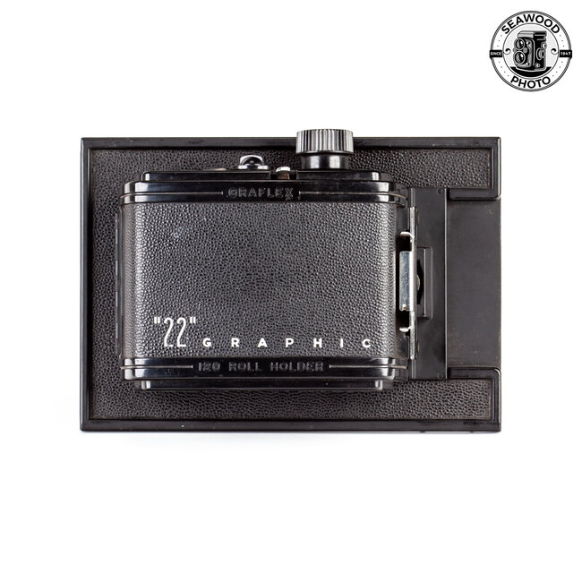 “22” Graphic 6x6 Roll Film Holder GOOD+