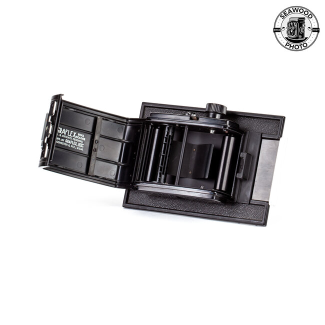 “22” Graphic 6x6 Roll Film Holder GOOD+