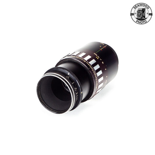 Exakta 50mm f/2.8 Extenar Macro w/Schacht Helical Focus Mount GOOD