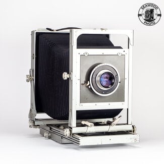 Kodak Eastman Commercial View 8x10 Metal w/10" f/6.3 Ektar GOOD+