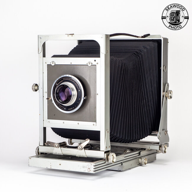 Eastman Commercial View 8x10 Metal w/10" f/6.3 Ektar GOOD+