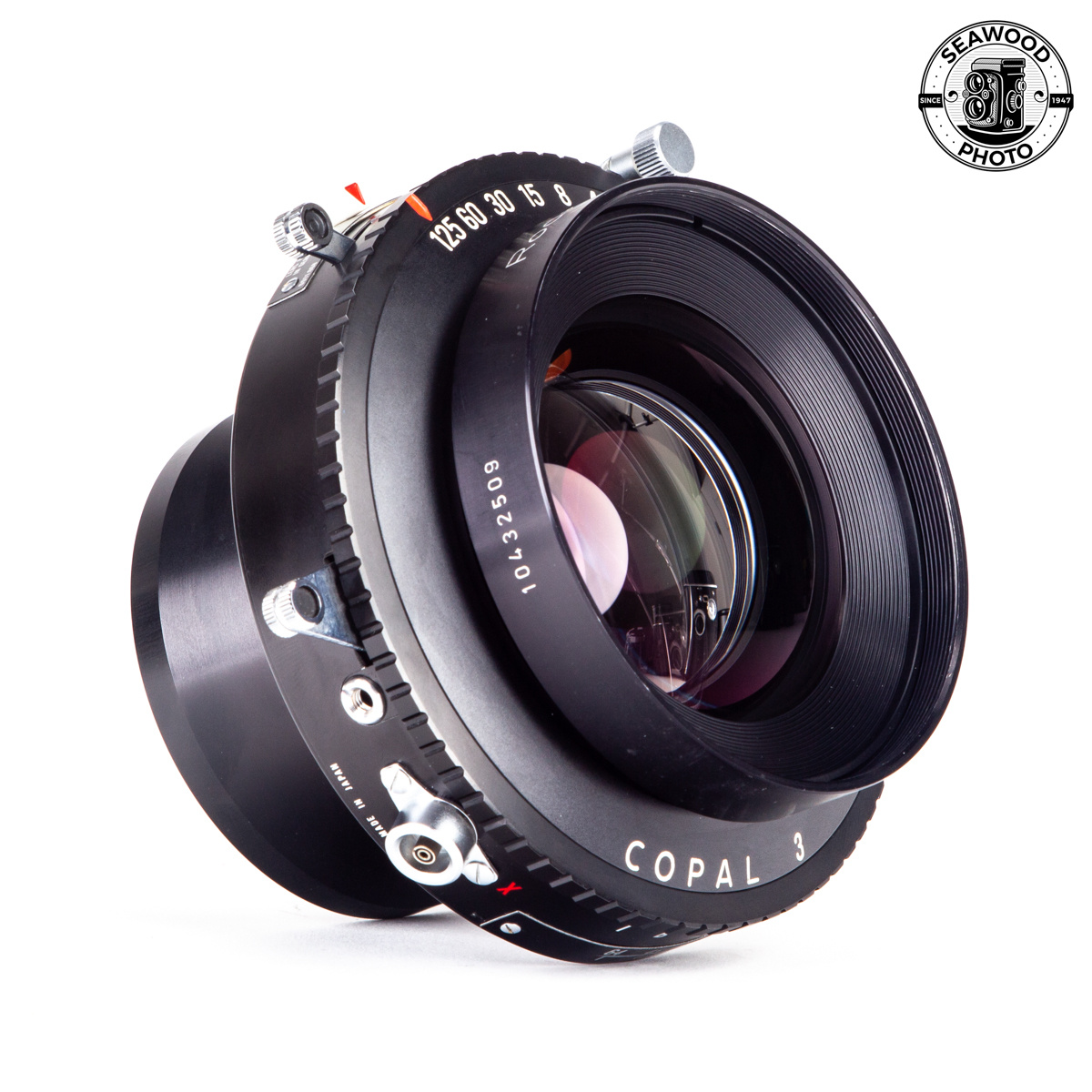 Rodenstock Sironar - N 240mm f5.6 for 8x10 GOOD+ - Seawood Photo