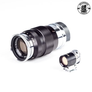Kyoei Kyoei Opt.Co. Super-Acall 105mm f3.5 Lens M39 Mount w/Finder GOOD+
