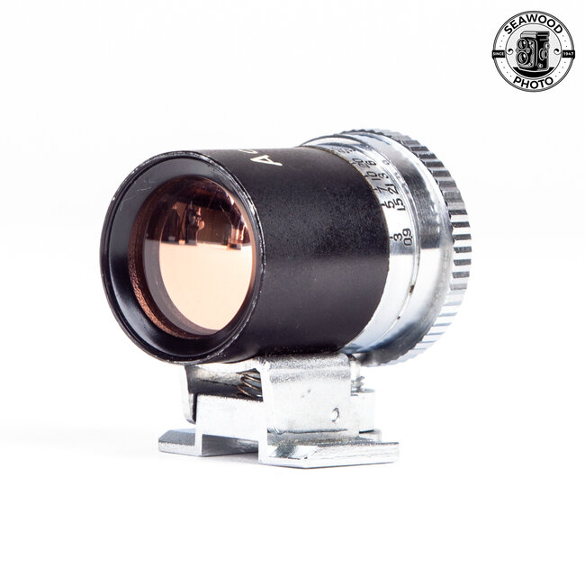 Kyoei Opt.Co. Super-Acall 105mm f3.5 Lens M39 Mount w/Finder GOOD+