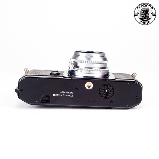 Voigtlander Bessa-L w/ Canon 35mm f2.8 Lens and Finder GOOD