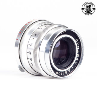 Voigtlander Voigtlander 100mm f/4.8 Dynaret for Vitessa T Mount GOOD+