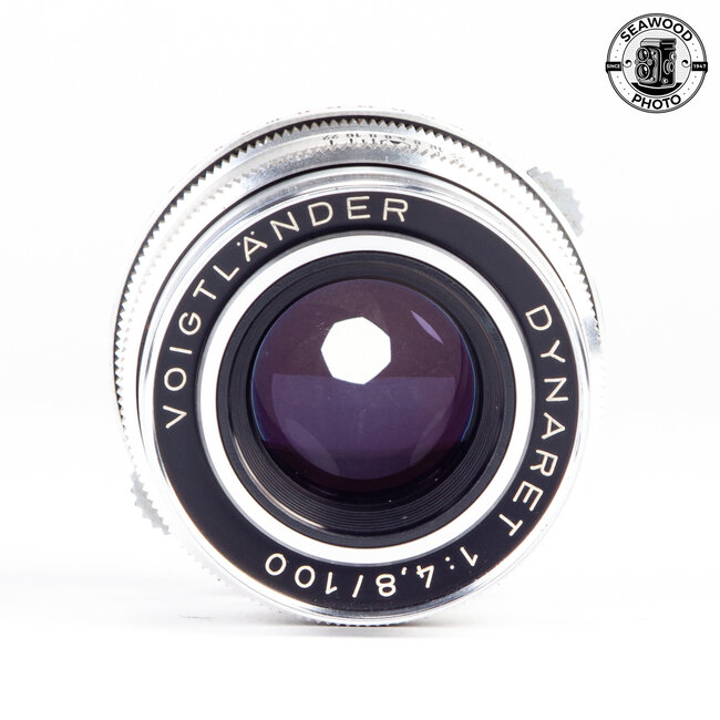Voigtlander 100mm f/4.8 Dynaret for Vitessa T Mount GOOD+