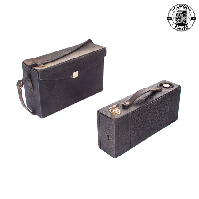 Kodak No. 2A Folding Pocket w/Case GOOD+
