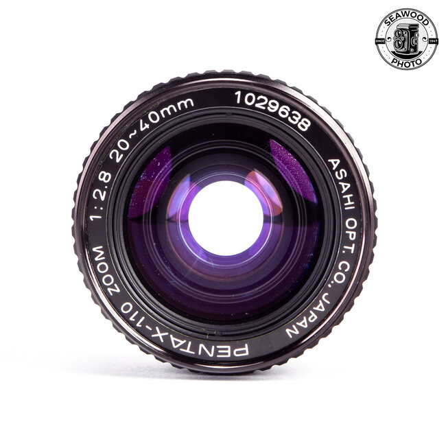 Pentax-110 Zoom 20-40mm F/2.8 w/ Hood - GOOD+