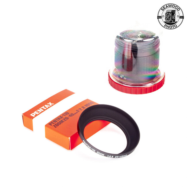 Pentax-110 Zoom 20-40mm F/2.8 w/ Hood - GOOD+