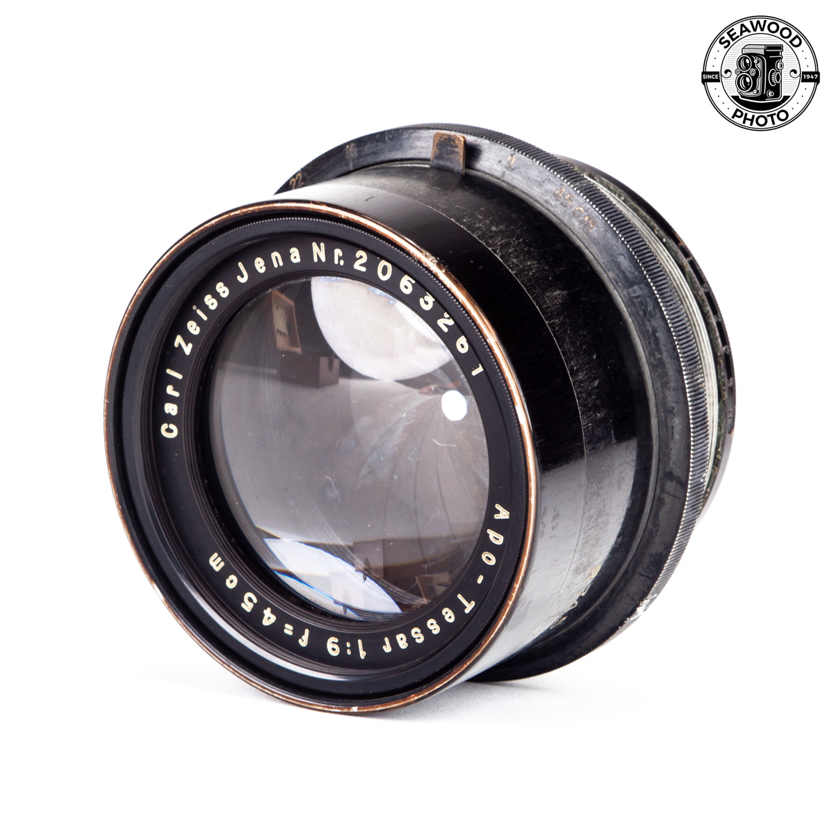 Zeiss 450mm f/9 Apo-Tessar Barrel Lens GOOD - Seawood Photo
