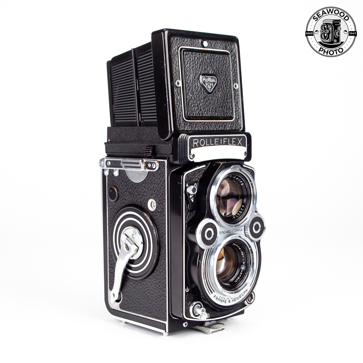 Rolleiflex 3.5F w/75mm f/3.5 Schneider Xenotar GOOD+ Rolleiflex 3.5F w/75mm f/3.5 Schneider Xenotar GOOD+