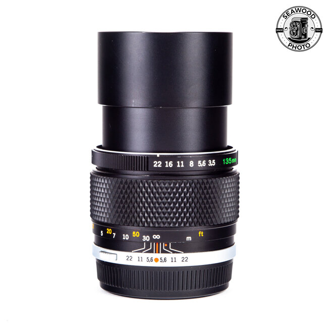 Olympus OM Auto-T 135mm f/3.5 GOOD+