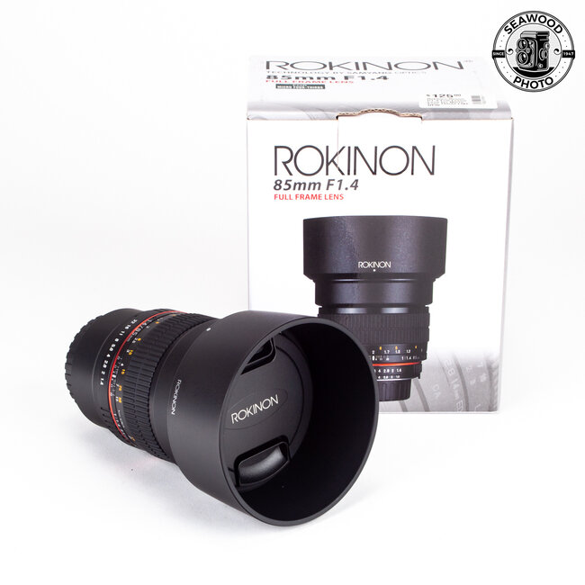 Rokinon 85mm f/1.4  Micro Four Thirds LIKE NEW