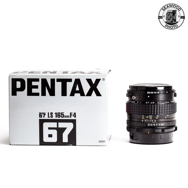 Pentax 6x7, 67 SMC 165mm f/4 LS LIKE NEW