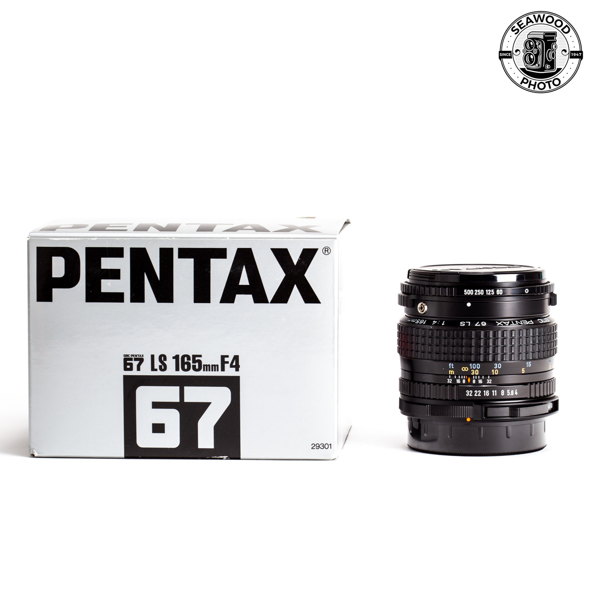 Pentax 6x7, 67 SMC 165mm f/4 LS LIKE NEW - Seawood Photo