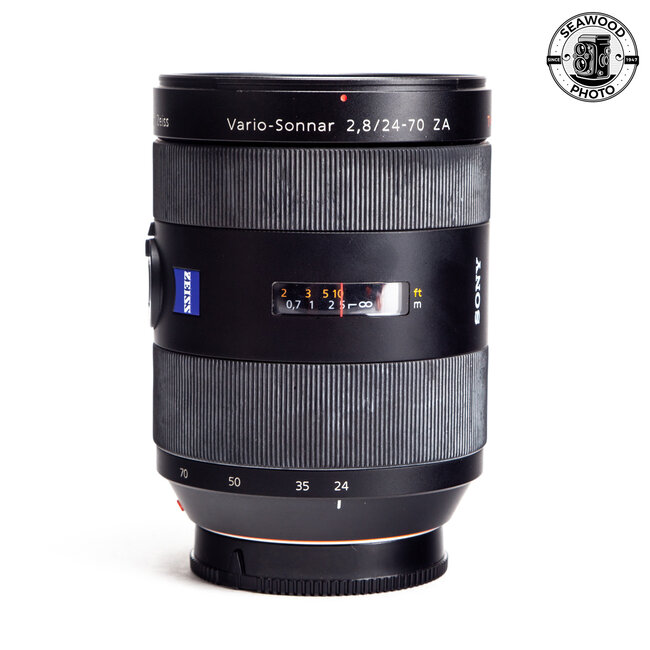 Sony ZA 24-70mm f2.8 Vario Sonnar T* SSM Lens A Mount GOOD+